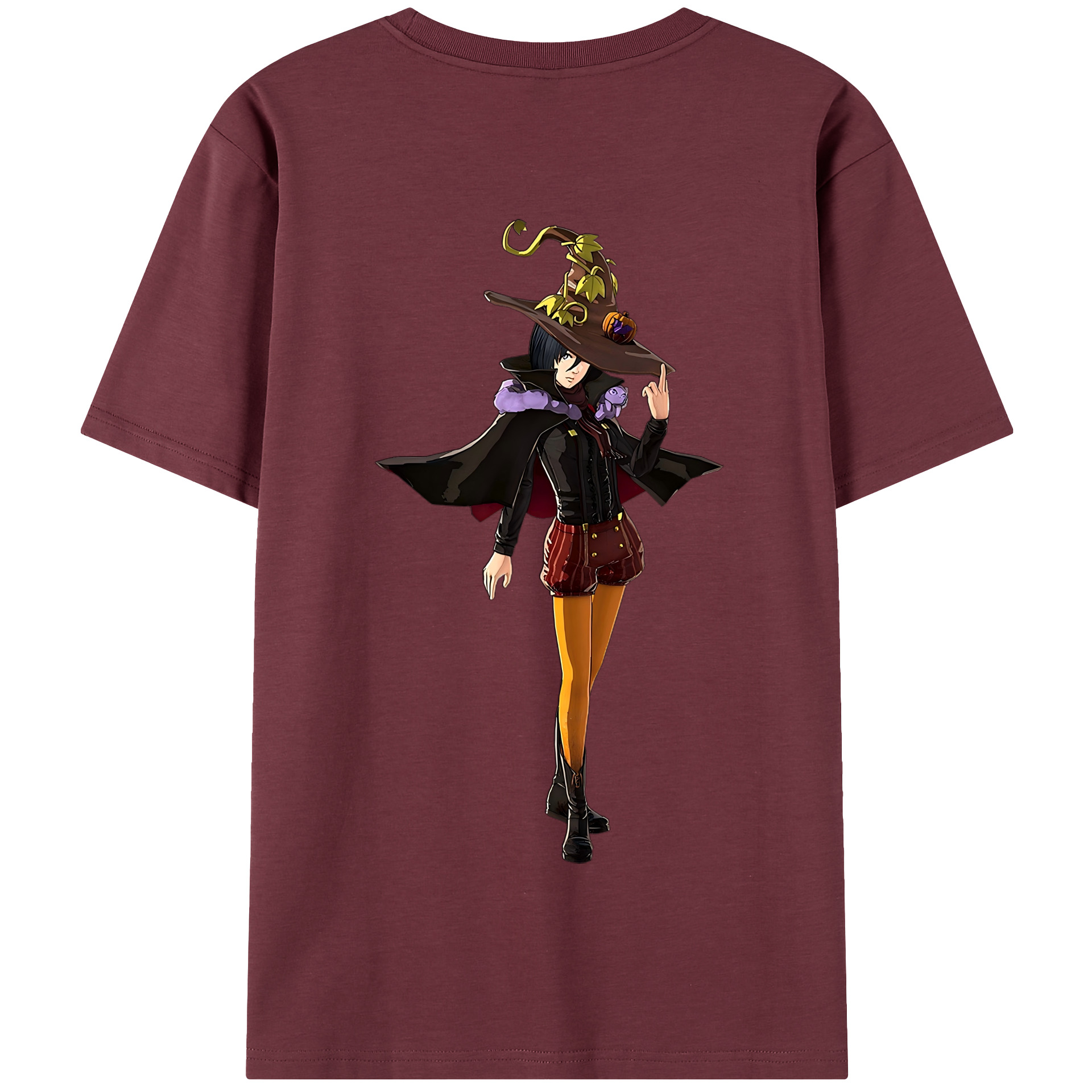 （画像用） 進撃の巨人 ミカサ·アッカーマン Attack on Titan Mikasa Ackerman 綿100％半袖Tシャツ（背面プリント）